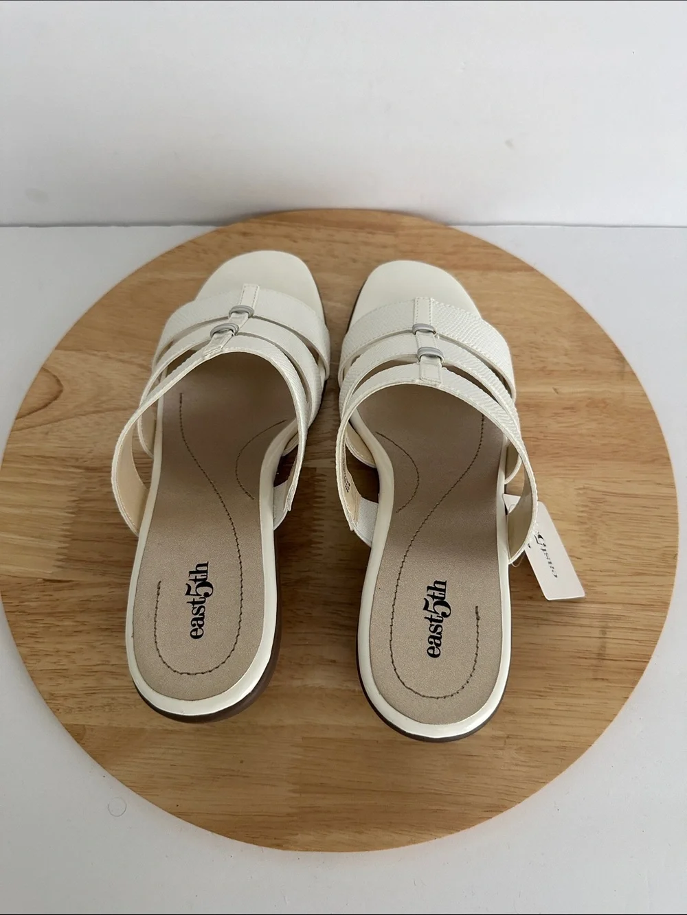 east 5th Womens Evergreen Heeled Sandals